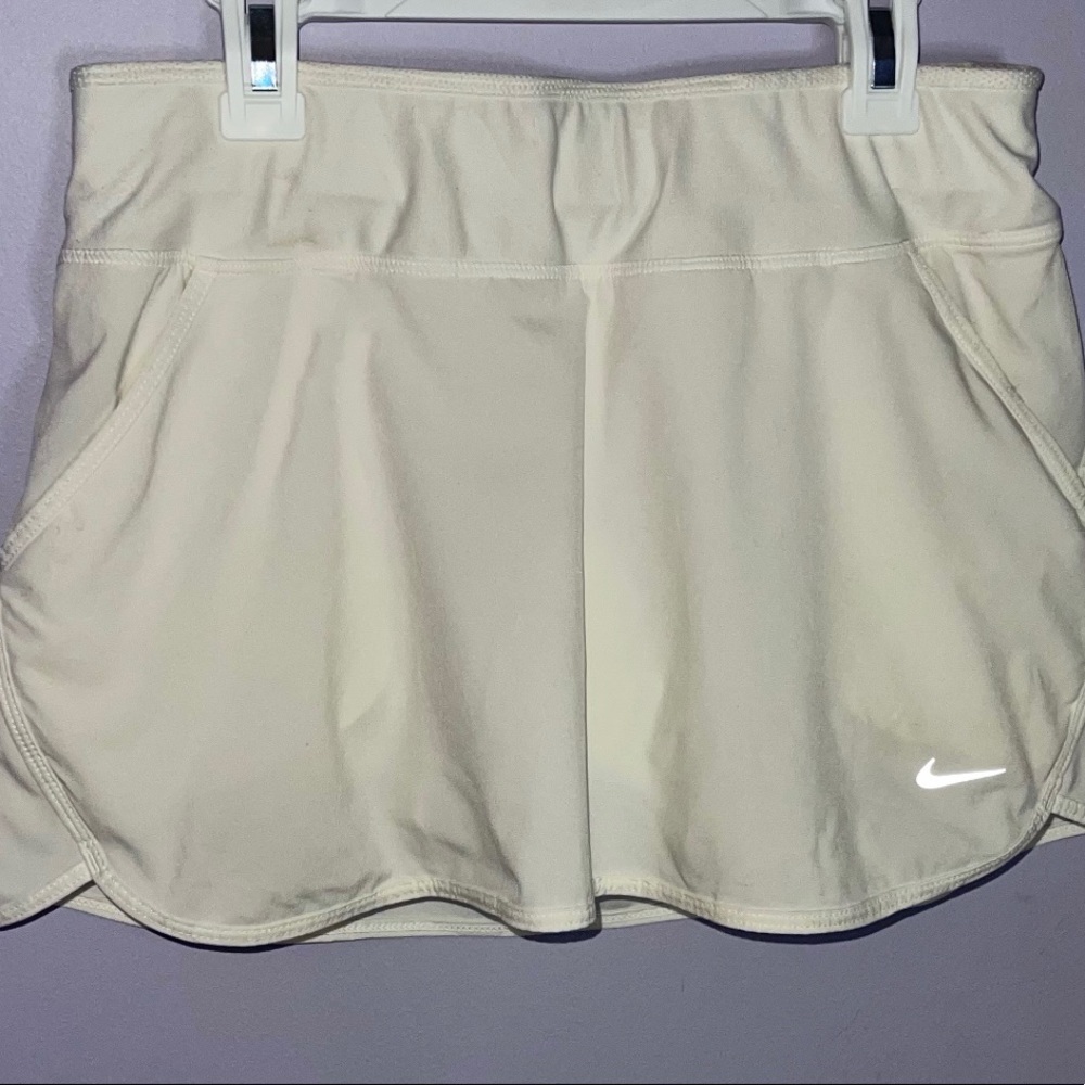 White Nike Tennis Skirt